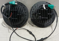 7" High Powered LED Headlights - Black Bezel - Red | ORACLE Outlet | GRADE B