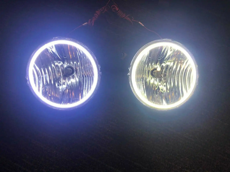 USED ORACLE 2005-2009 FORD MUSTANG GT WHITE PLASMA HALO FOG LIGHTS 7049-051 | ORACLE Outlet | GRADE C