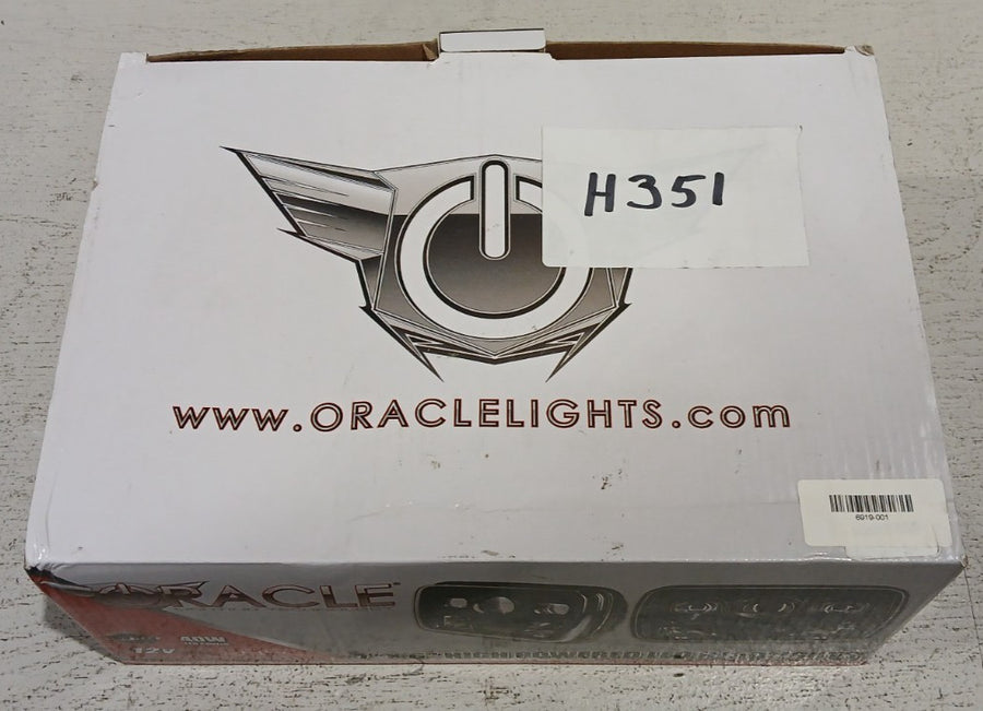 7"x6" Replacement LED Headlight - Black(Pair) | ORACLE Outlet | GRADE A