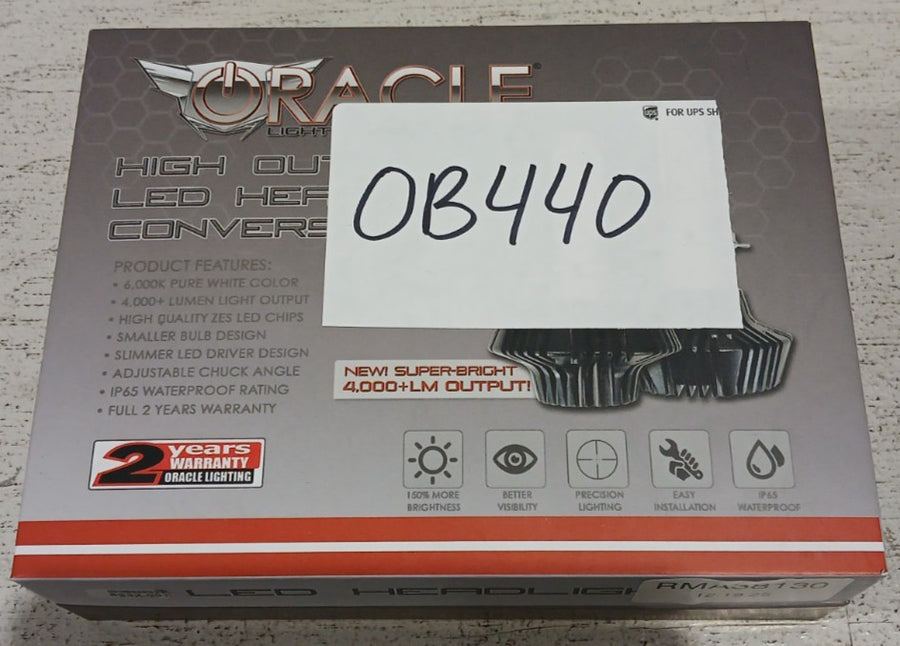 H7 4,000 Lumen LED Headlight Bulbs (Pair) | ORACLE Outlet | GRADE A