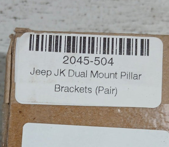 Jeep JK Dual Mount Pillar Brackets (Pair) | ORACLE Outlet | GRADE C