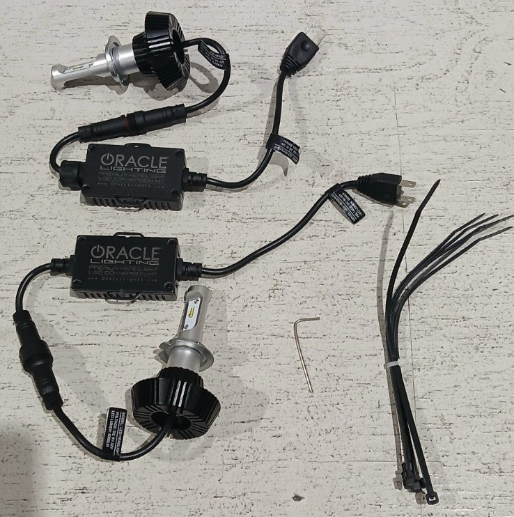 H7 4,000 Lumen LED Headlight Bulbs (Pair) | ORACLE Outlet | GRADE A
