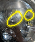 7" High Powered LED Headlights - Black Bezel - Blue | ORACLE Outlet | GRADE B