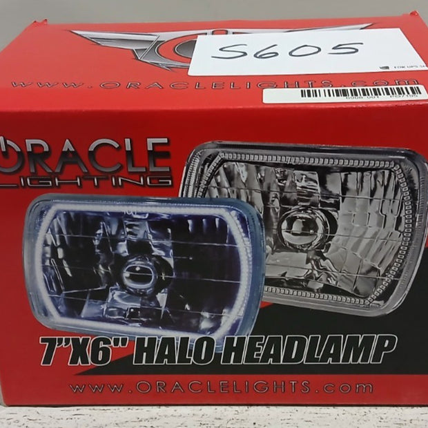 Pre-Installed Lights7x6" Sealed Beam White | ORACLE Outlet | GRADE B