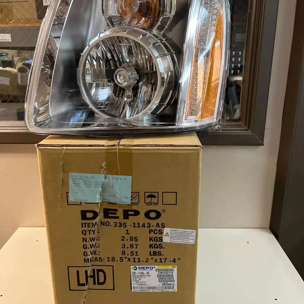 ORACLE Lighting NEW DEPO 2007-2014 Yukon Denali Driver Side Head light - 335-1143L-AS