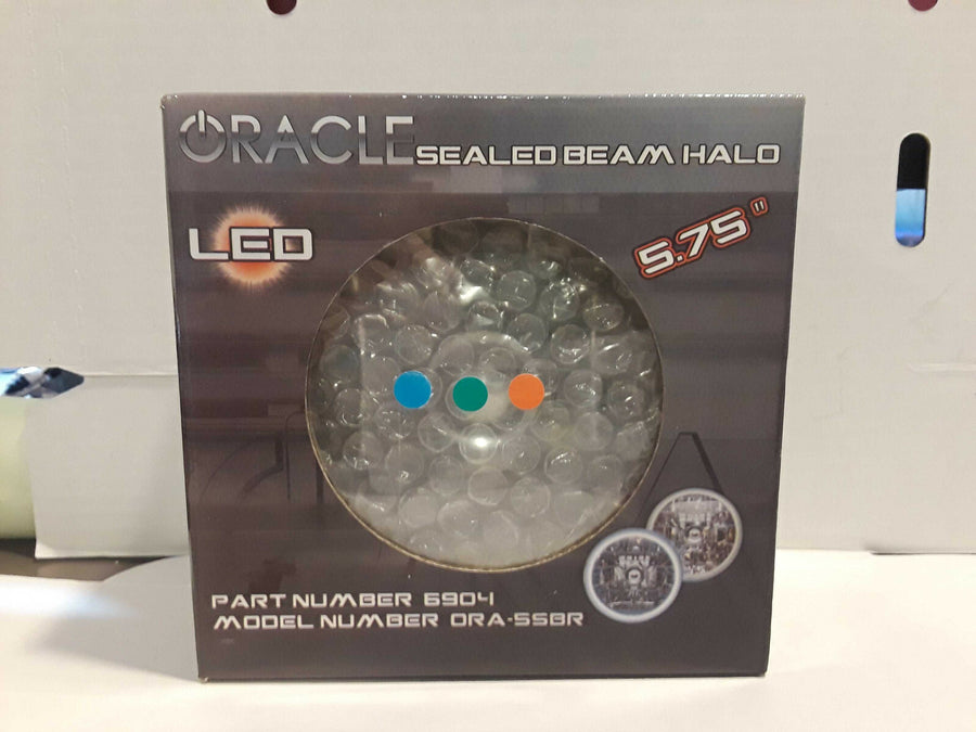 Pre-Installed 5.75" H5006/PAR46 Sealed Beam Headlight - RGB COLORSHIFT | ORACLE Outlet | GRADE B