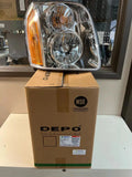 NEW DEPO 2007-2014 GMC Yukon Head Light Passenger Side - 335-1142R-AF