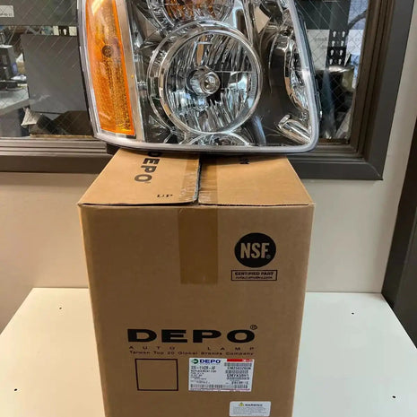 NEW DEPO 2007-2014 GMC Yukon Head Light Passenger Side - 335-1142R-AF
