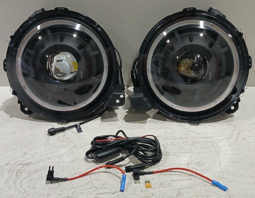 Oculus Bi-LED Projector Headlights for Jeep JL/JT- Switchback | ORACLE Outlet | GRADE A