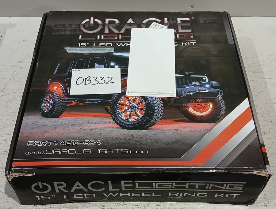LED Illuminated Wheel Rings - ColorSHIFT - 15in. | ORACLE Outlet | GRADE A