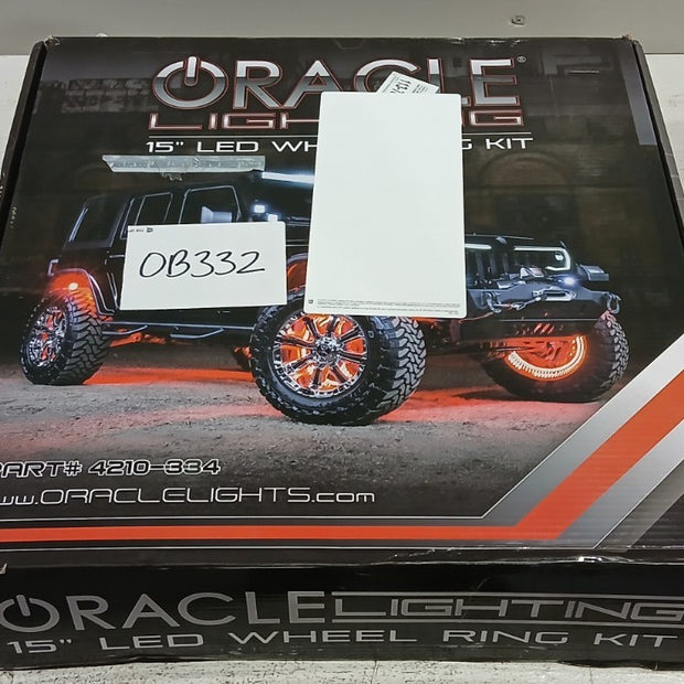 LED Illuminated Wheel Rings - ColorSHIFT - 15in. | ORACLE Outlet | GRADE A