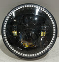 7" High Powered LED Headlights - Black Bezel - ColorSHIFT NA | ORACLE Outlet | GRADE B