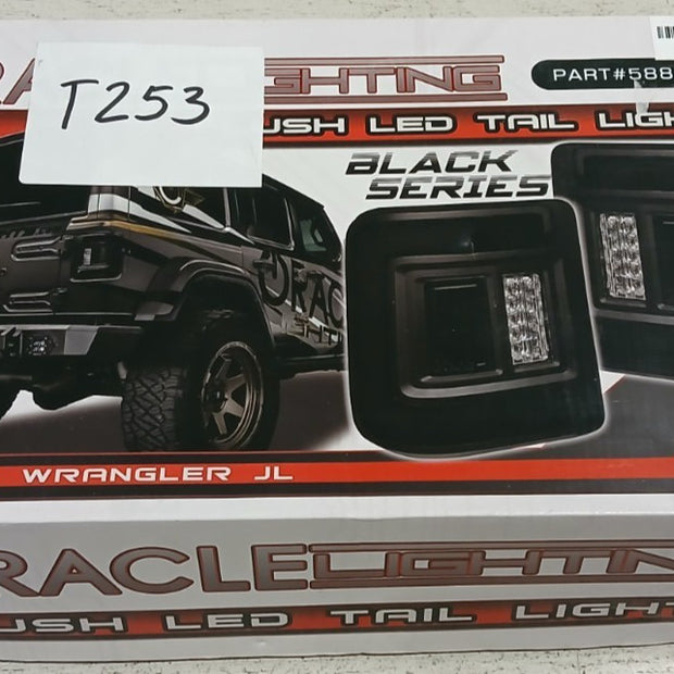 "Black Series" Flush Mount LED Tail Lights for Jeep Wrangler JL | ORACLE Outlet | GRADE C