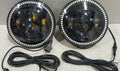 7" High Powered LED Headlights - Black Bezel - ColorSHIFT NA | ORACLE Outlet | GRADE C