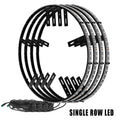 LED Illuminated Wheel Rings - Single / Double Row LED