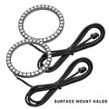 2010-2013 Chevrolet Camaro Dynamic ColorSHIFT Fog Light Halo Kit - Surface Mount Halos