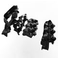Exploded View of Tacoma Lensless Headlight Components