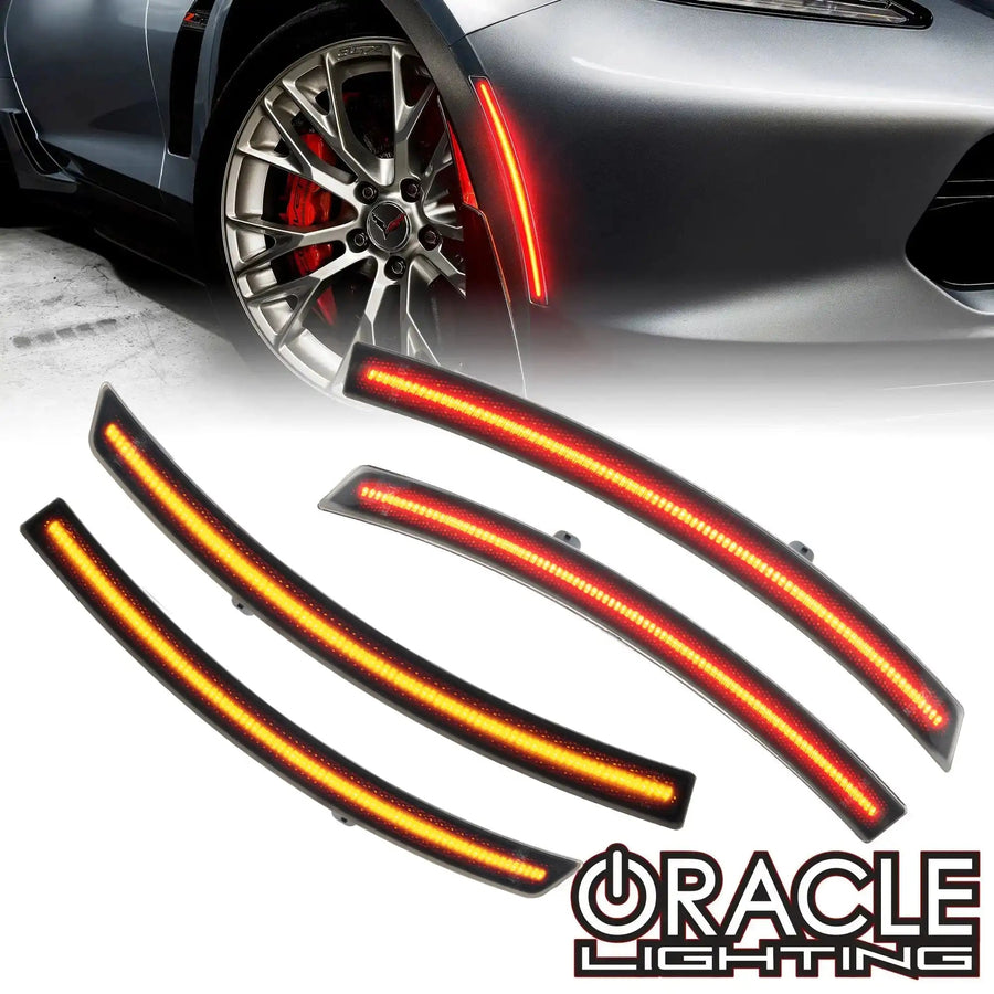 2014-2019 Chevrolet C7 Corvette LED Sidemarker Set - Plug & Play | Bridgelux SMD