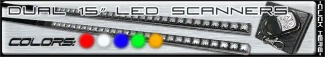 Dual 15" V2 LED Scanner