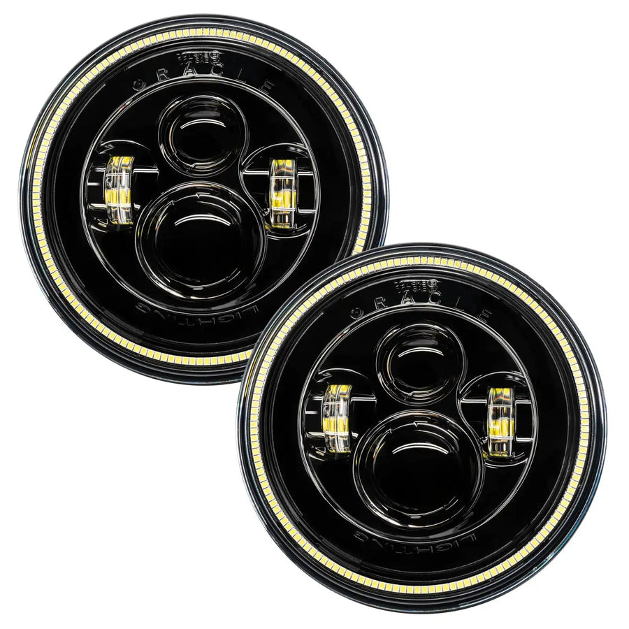 7" High Powered LED Headlights