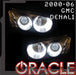 2000-2006 GMC Denali LED Headlight Halo Kit