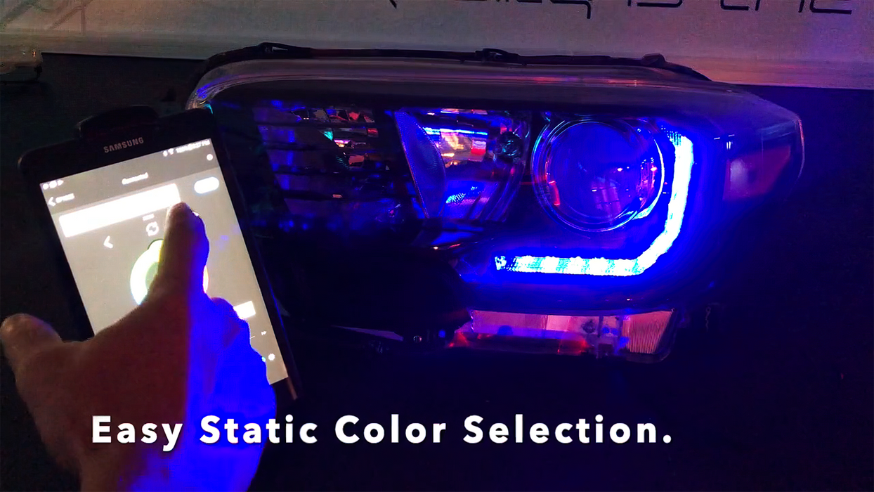 ORACLE Lighting 2016-2023 Toyota Tacoma Dynamic ColorSHIFT RGB+A Headlight DRL Kit