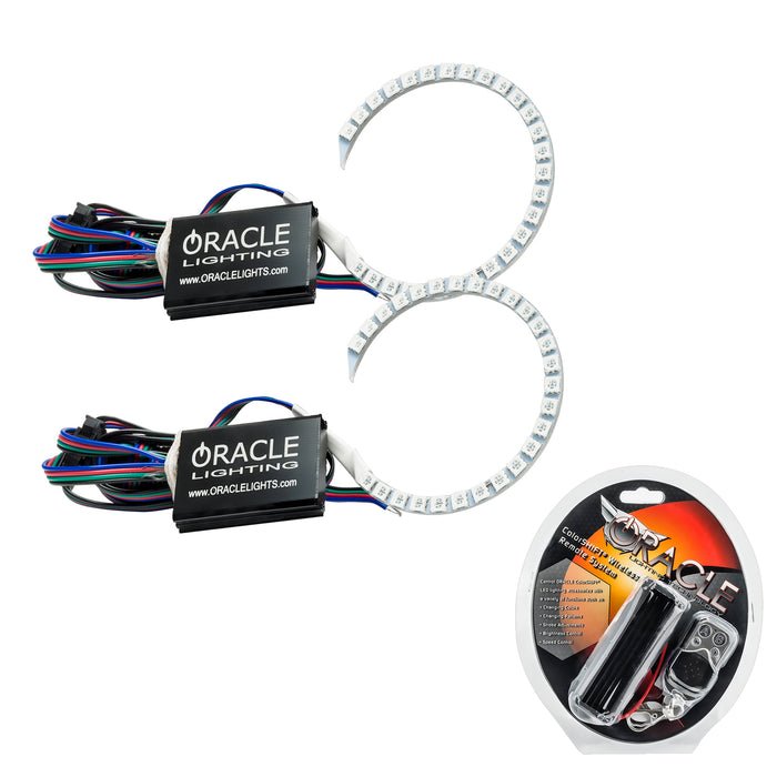 2014-2017 Chevrolet Impala LED Headlight Projector Halo Kit with RF Controller.