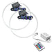 2008-2010 Ford Explorer Sport Trac LED Headlight Halo Kit with Simple Controller.