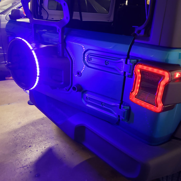 LED Rückleuchten Set, Rauchglas, EU, Jeep Wrangler JL, serie