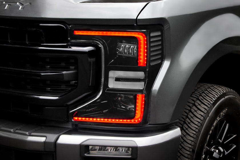 ORACLE Lighting 2020-2022 Ford F-250/350 Super Duty ORACLE Dynamic ColorSHIFT Headlight DRL Upgrade Kit w/Switchback Turn Signals