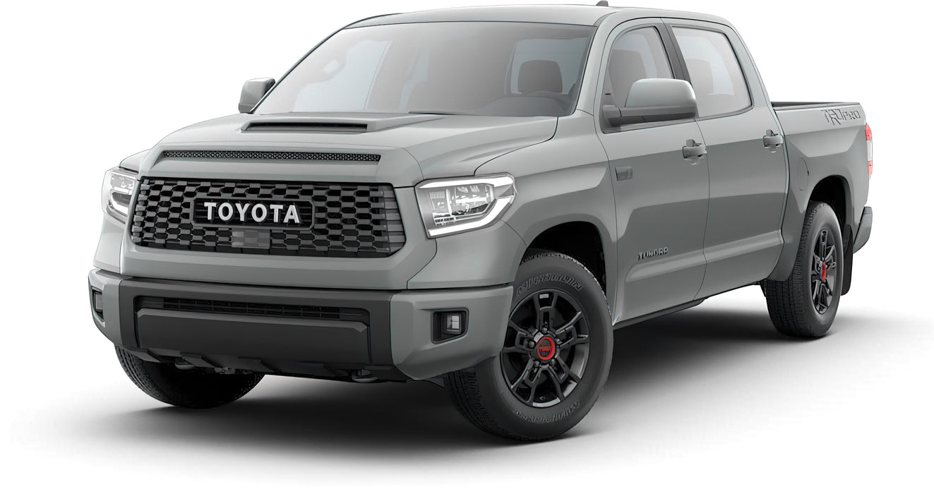 Rendering of a Toyota Tundra with white DRLs