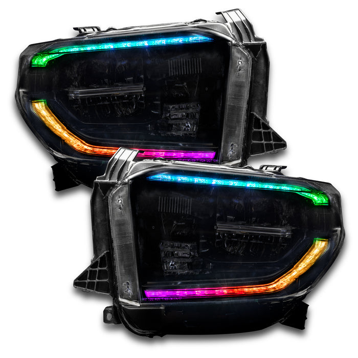 ORACLE Lighting 2018-2021 Toyota Tundra Dynamic ColorSHIFT Headlight DRL Upgrade Kit