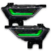 Ford F-150 fog lights with green DRLs