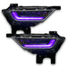 Ford F-150 fog lights with purple DRLs