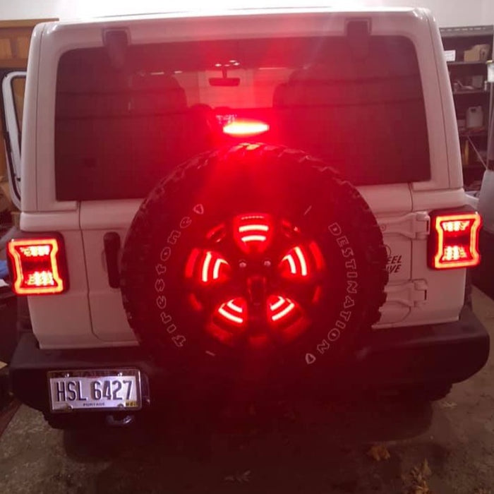 Black Series LED Jeep Wrangler JL Tail Lights