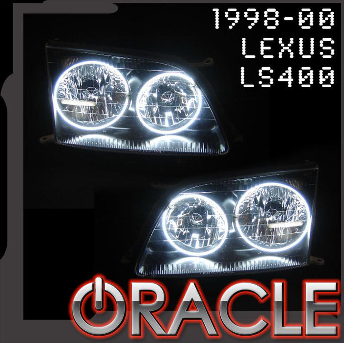 ORACLE Lighting 1998-2000 Lexus LS400 LED Headlight Halo Kit