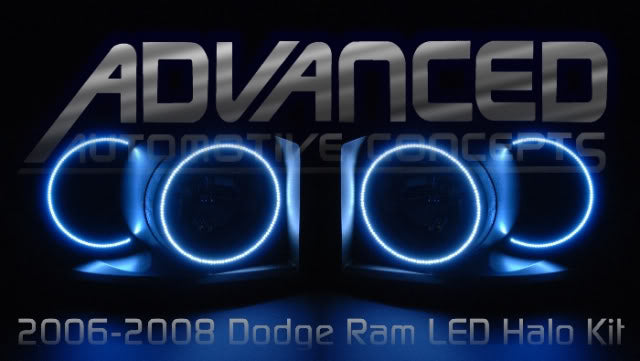 ORACLE Lighting 2006-2008 Dodge Ram LED Headlight Halo Kit