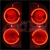 Dodge Ram Tail Lights with ORACLE Lighting halos