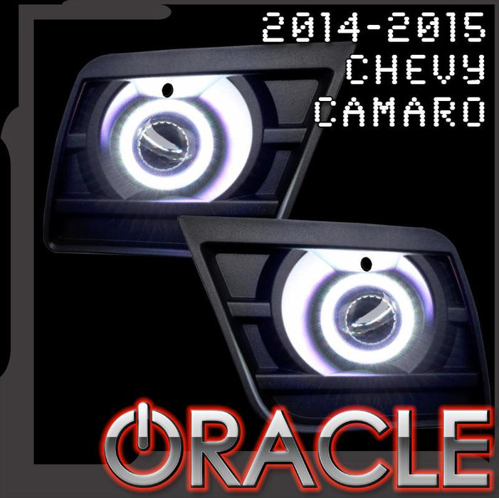 2014-2015 Chevrolet Camaro Surface Mount LED Projector Fog Light Halo Kit