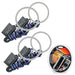Colorshift LED dual halo headlight kit with RF controller