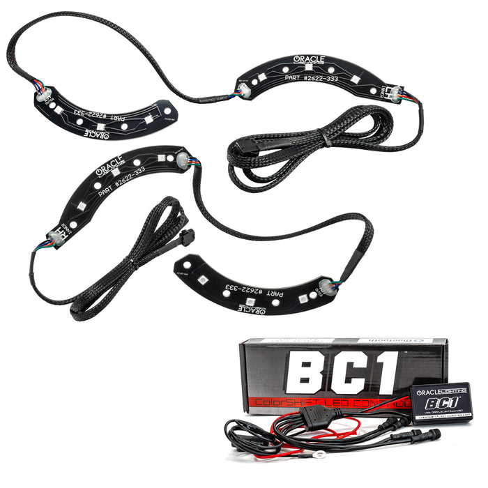 2014-2015 Chevrolet Camaro RS ColorSHIFT Headlight DRL Upgrade Kit with BC1 Controller.