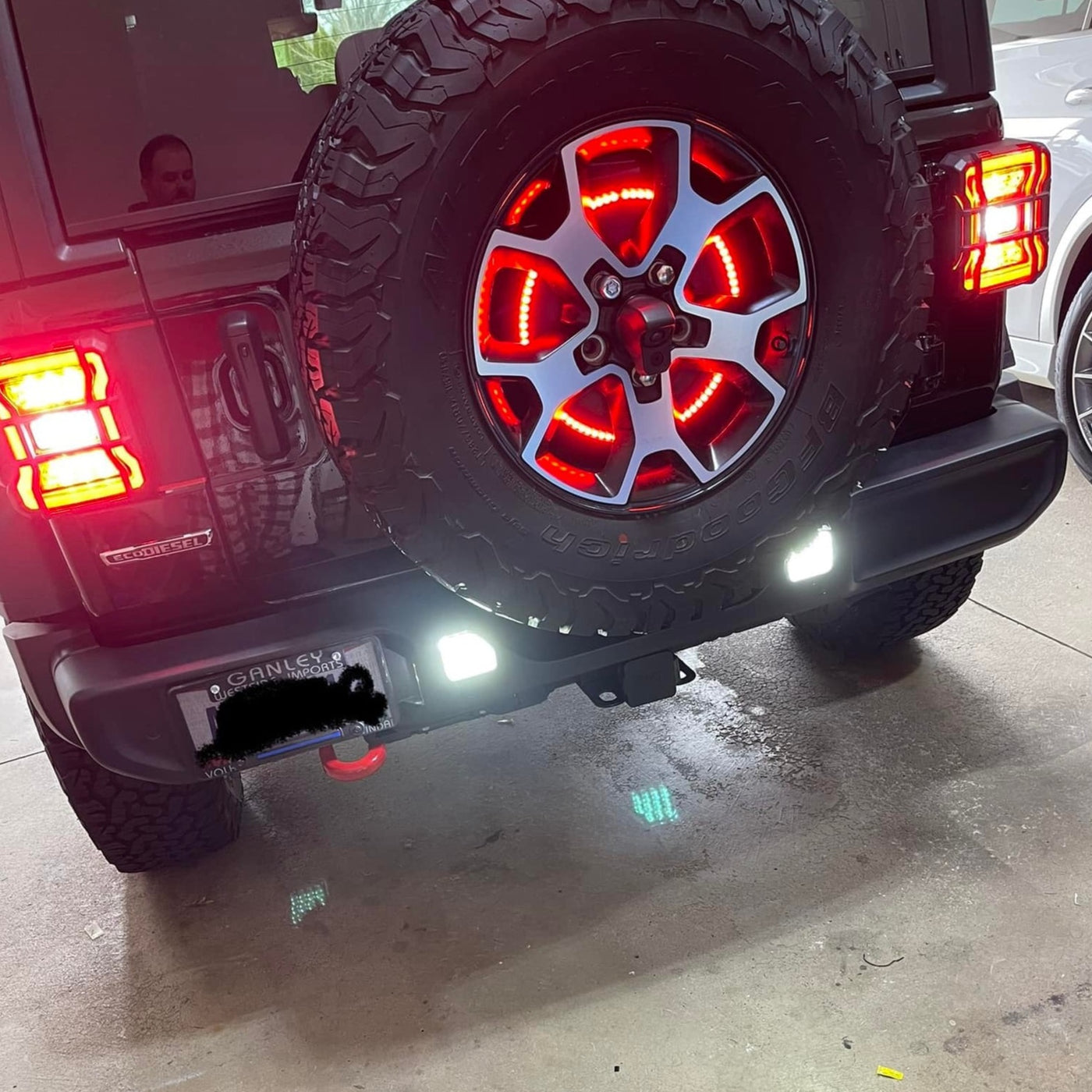Rear Bumper LED Reverse Lights for Jeep Wrangler JL ORACLE Lighting