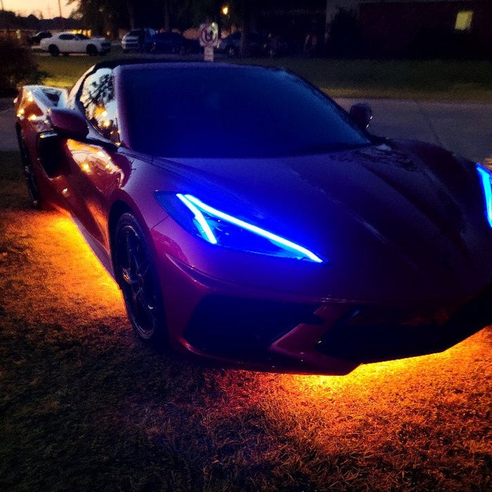 2020-2023 Chevrolet C8 Corvette ColorSHIFT® RGB+A LED Headlight DRL Upgrade  ORACLE Lighting