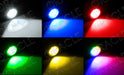 Grid view showing different LED colors for the 27W LED Marine Drain Plug