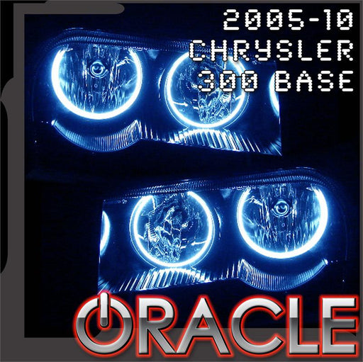 2005-2010 Chrysler 300 BLUE ORACLE Halo Kit