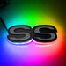 Illuminated SS Emblem with ColorSHIFT LEDs.