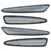 2005-2013 Chevrolet C6 Corvette Concept SMD Sidemarkers with clear lenses.