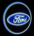 Projection of the Ford logo.