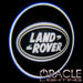 Projection of the Land Rover logo.