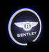 Projection of the Bentley logo.